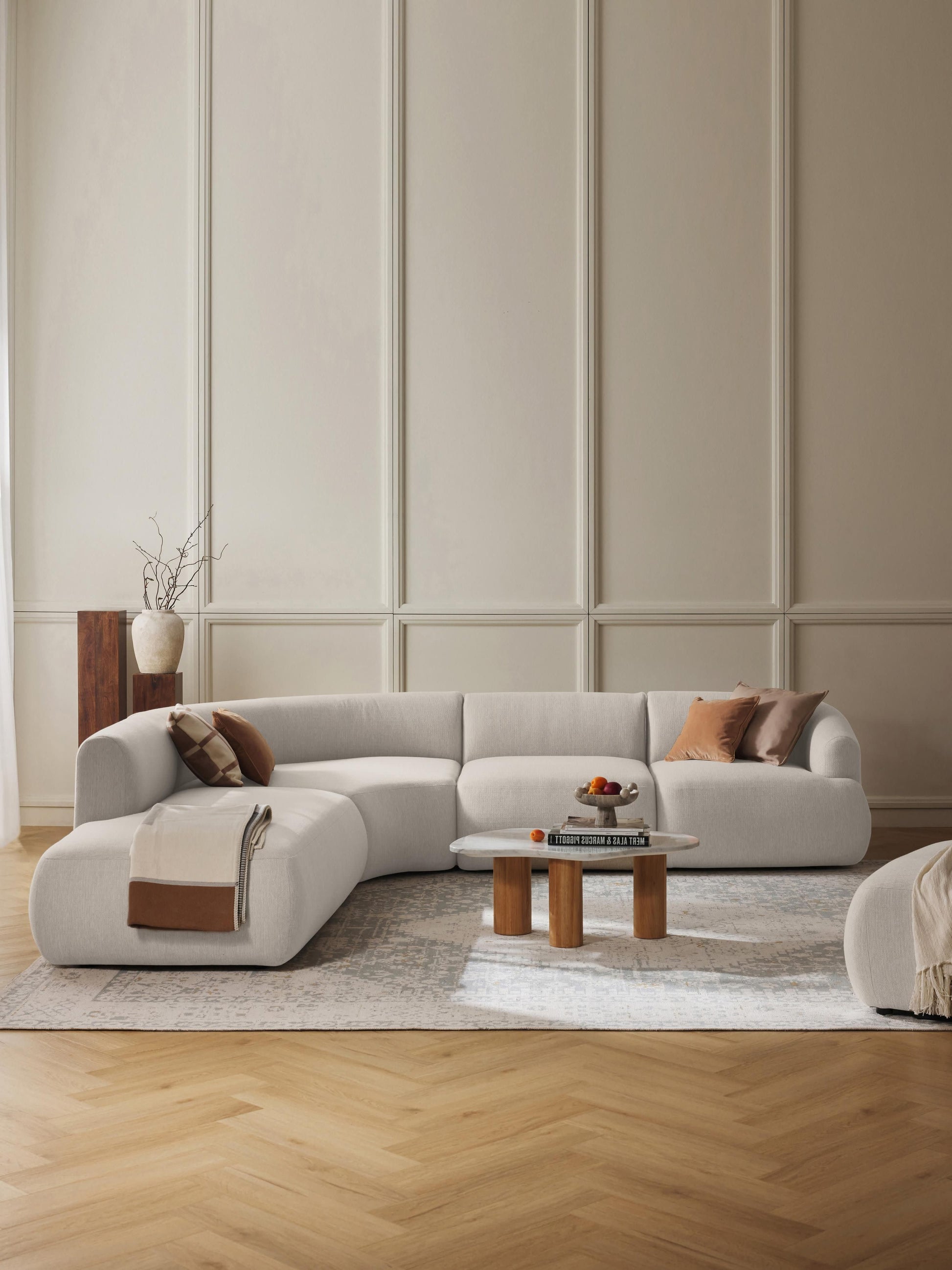 Sovranth Modular Corner Sofa (4-Seater)