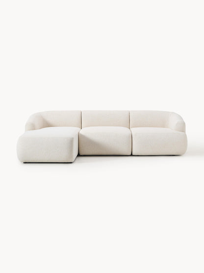 Sovranth Modular Corner Sofa in Bouclé (3-Seater)