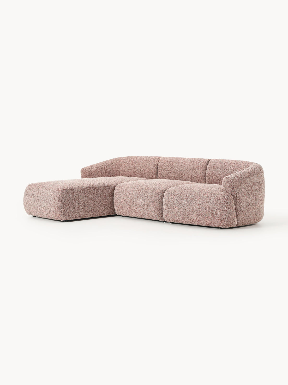 Sovranth Modular Corner Sofa in Bouclé (3-Seater)