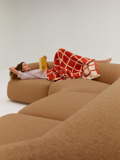 Sovranth Modular XL Sofa in Bouclé