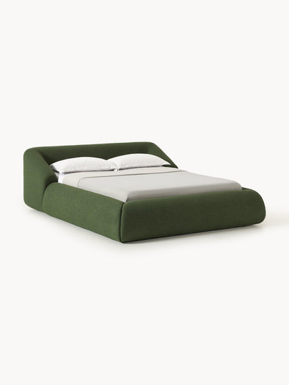 Sovranth Upholstered Bed in Bouclé
