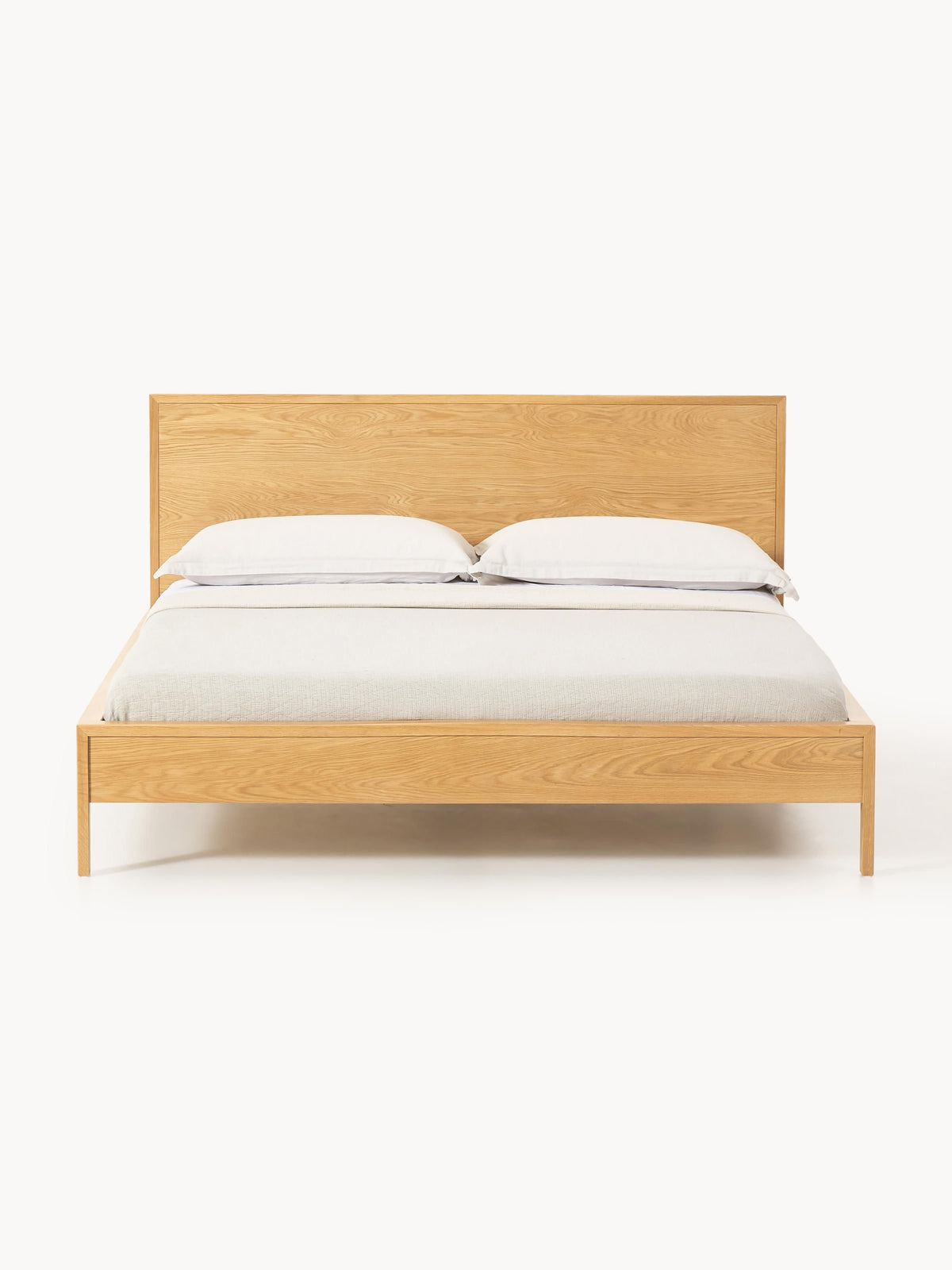 Tamvora Wooden Bed with Headboard
