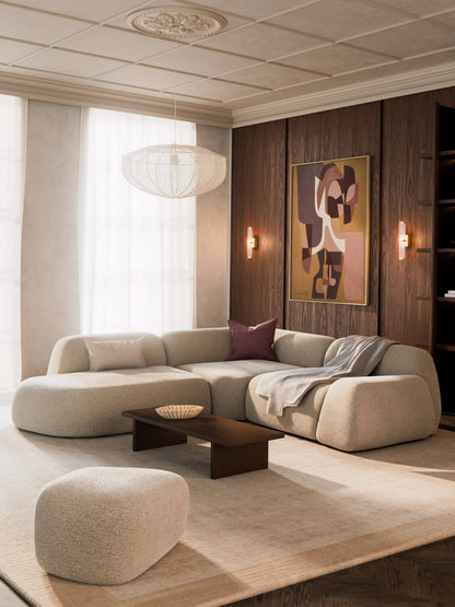 Wolgarth 4-Seater Modular Corner Sofa with Chaise Longue