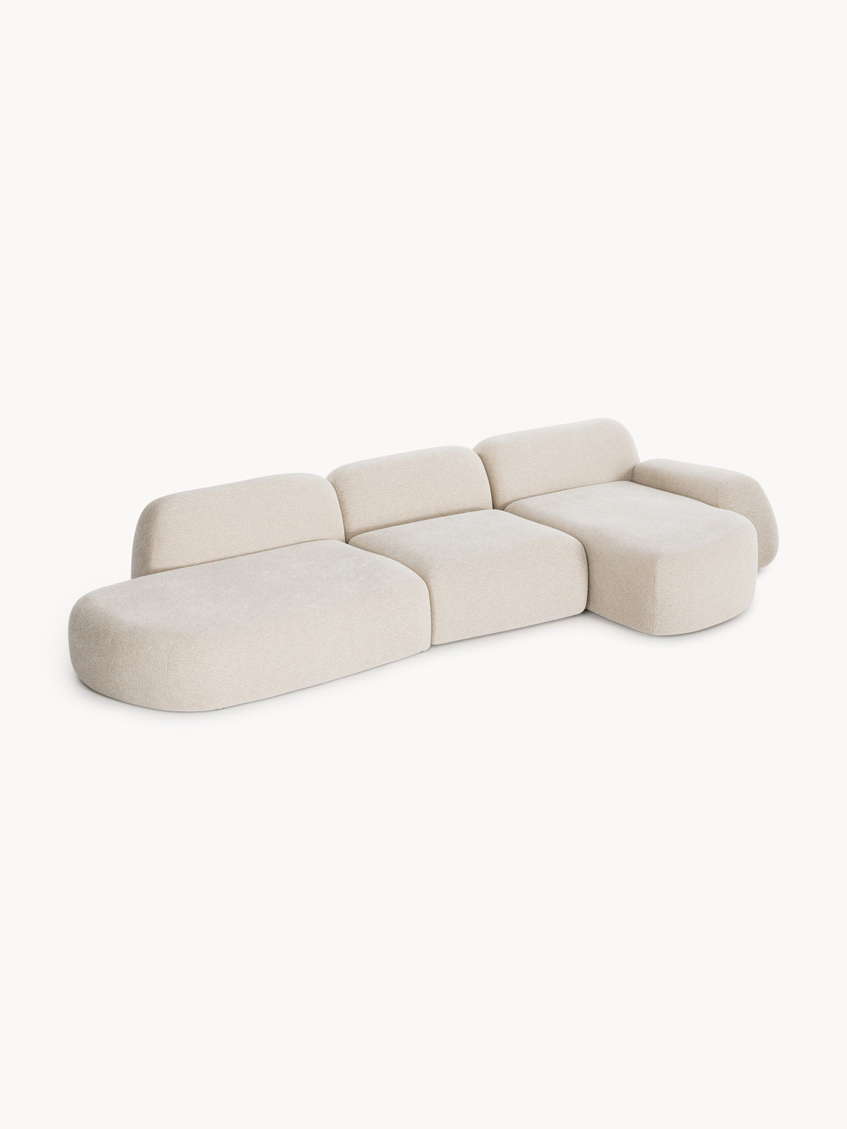 Wolgarth 4-Seater Modular Corner Sofa with Chaise Longue