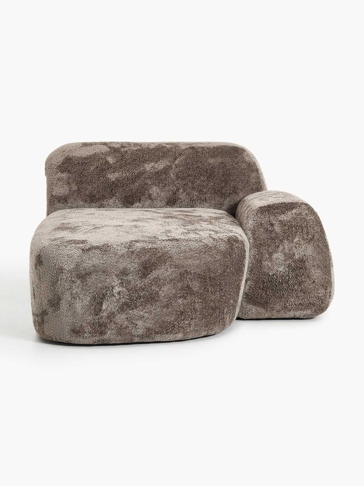 Wolgarth Chaise in Teddy Bouclé