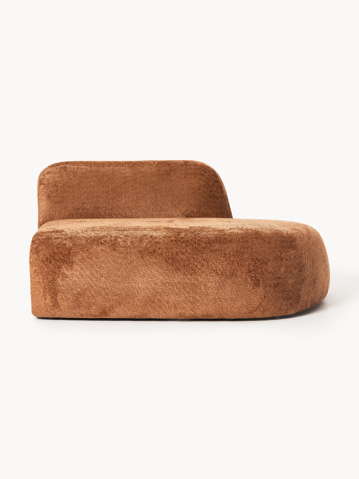 Wolgarth Chaise in Teddy Bouclé