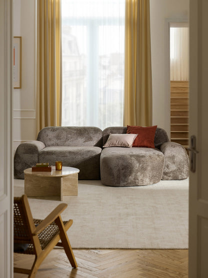 Wolgarth Chaise in Teddy Bouclé