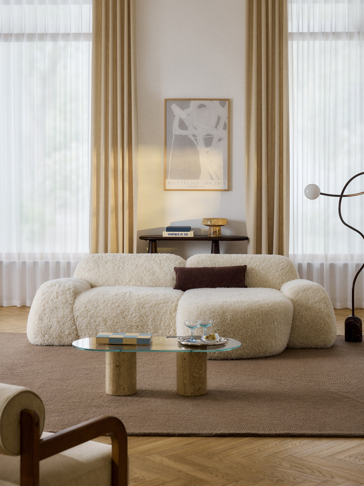 Wolgarth Modular 3-Seater Teddy Corner Sofa