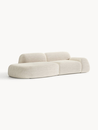 Wolgarth Modular Chaise in Bouclé, 3-Seater
