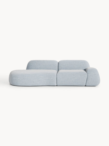 Wolgarth Modular Chaise in Bouclé, 3-Seater