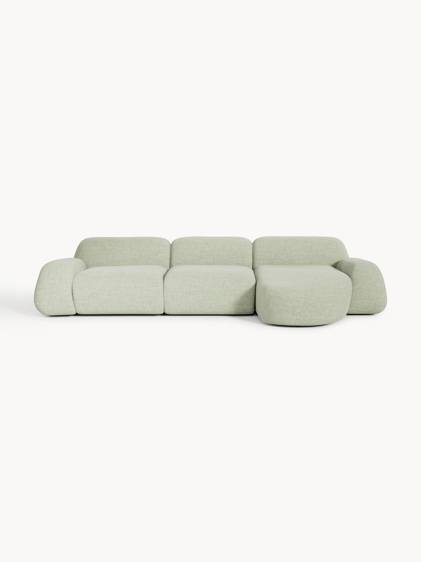 Wolgarth Modular Corner Sofa in Bouclé, 4-Seater