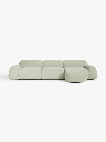 Wolgarth Modular Corner Sofa in Bouclé, 4-Seater