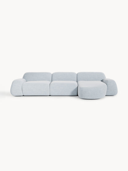 Wolgarth Modular Corner Sofa in Bouclé, 4-Seater