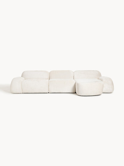 Wolgarth Modular Teddy Bouclé Corner Sofa (4-Seater)