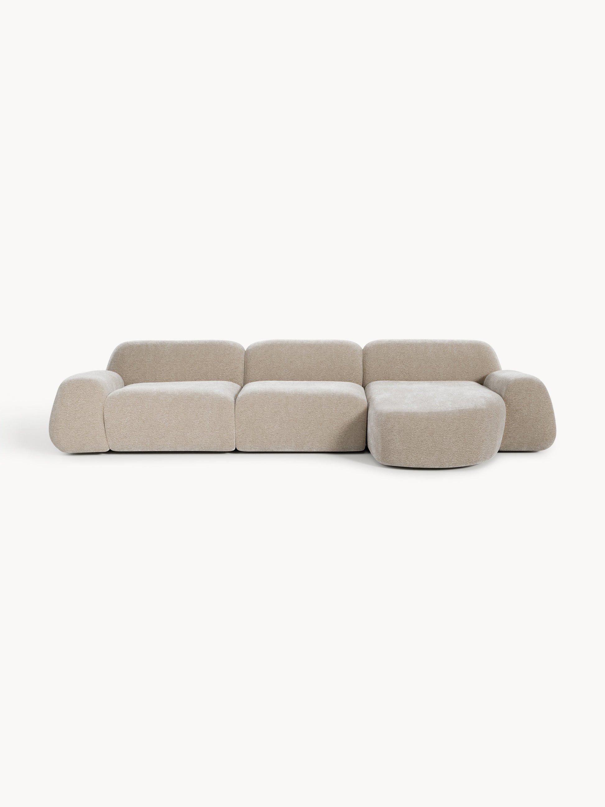 Wolgarth Modular Teddy Corner Sofa (4-Seater)