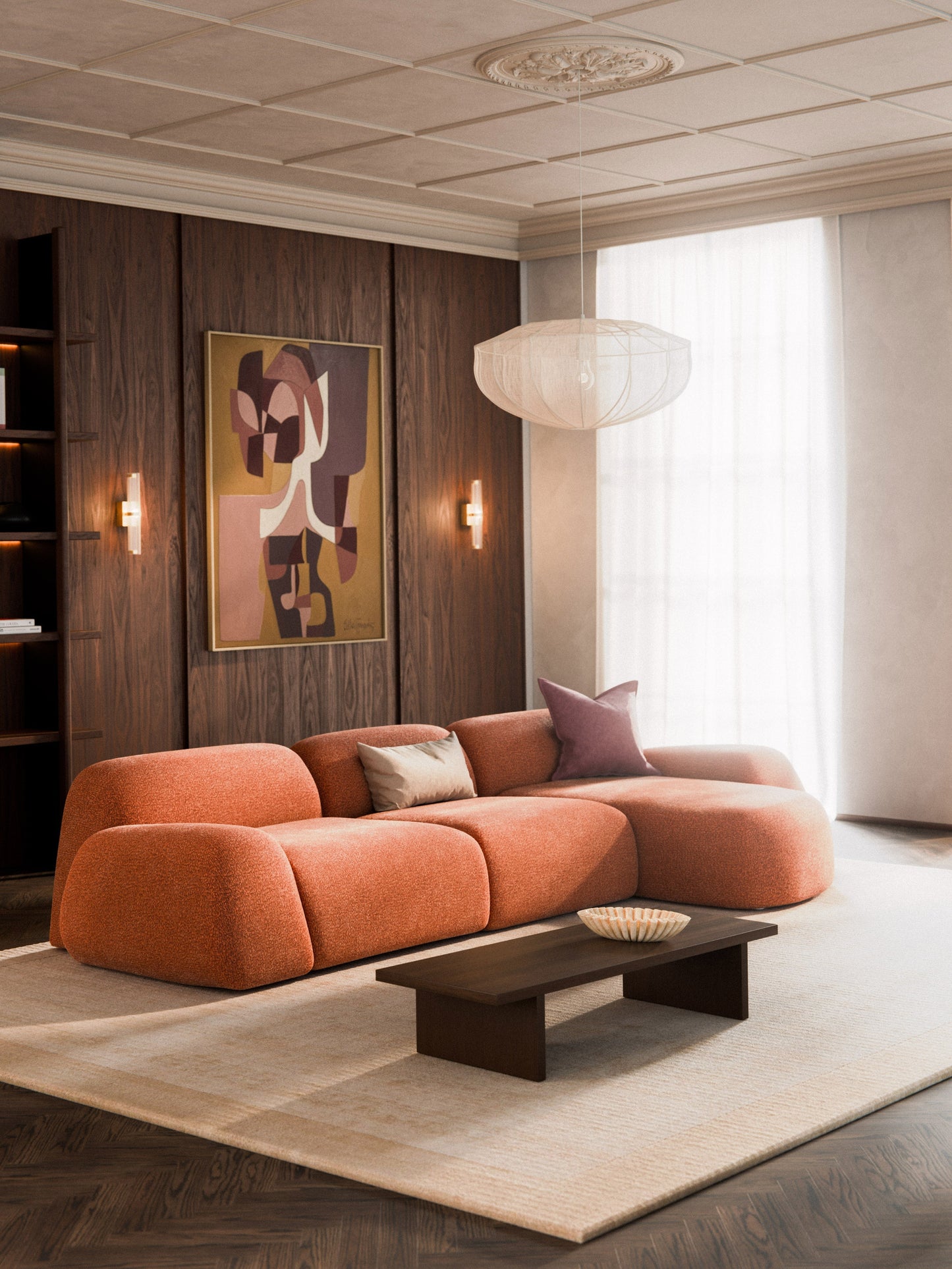 Wolgarth Modular Teddy Corner Sofa (4-Seater)