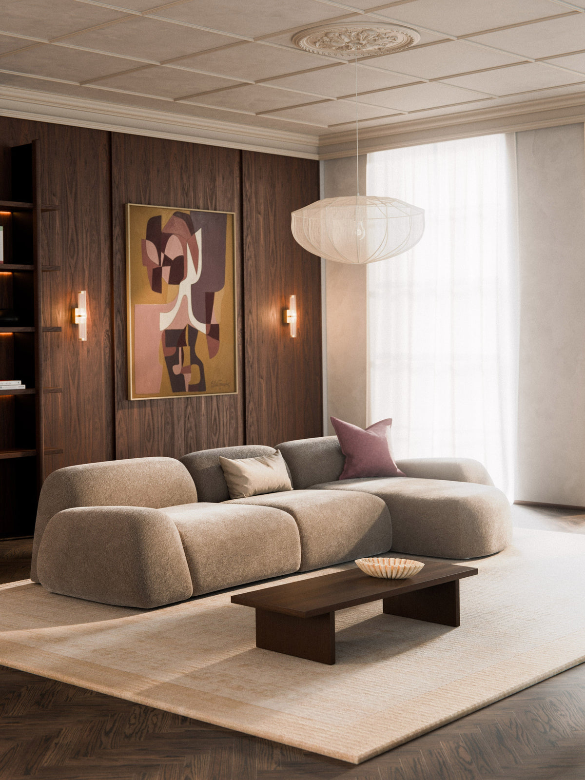 Wolgarth Modular Teddy Corner Sofa (4-Seater)
