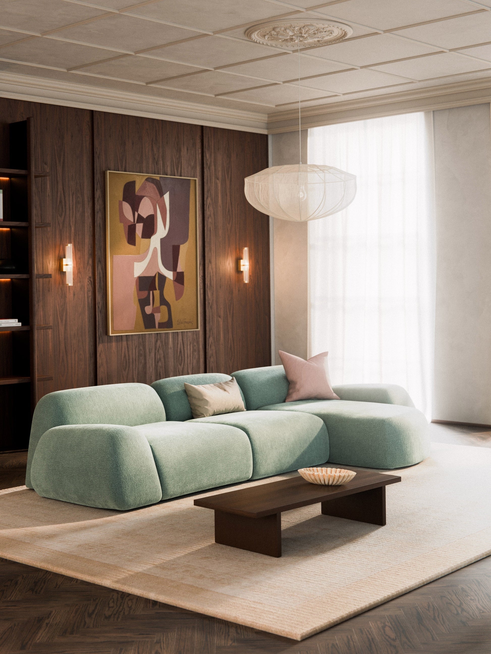 Wolgarth Modular Teddy Corner Sofa (4-Seater)