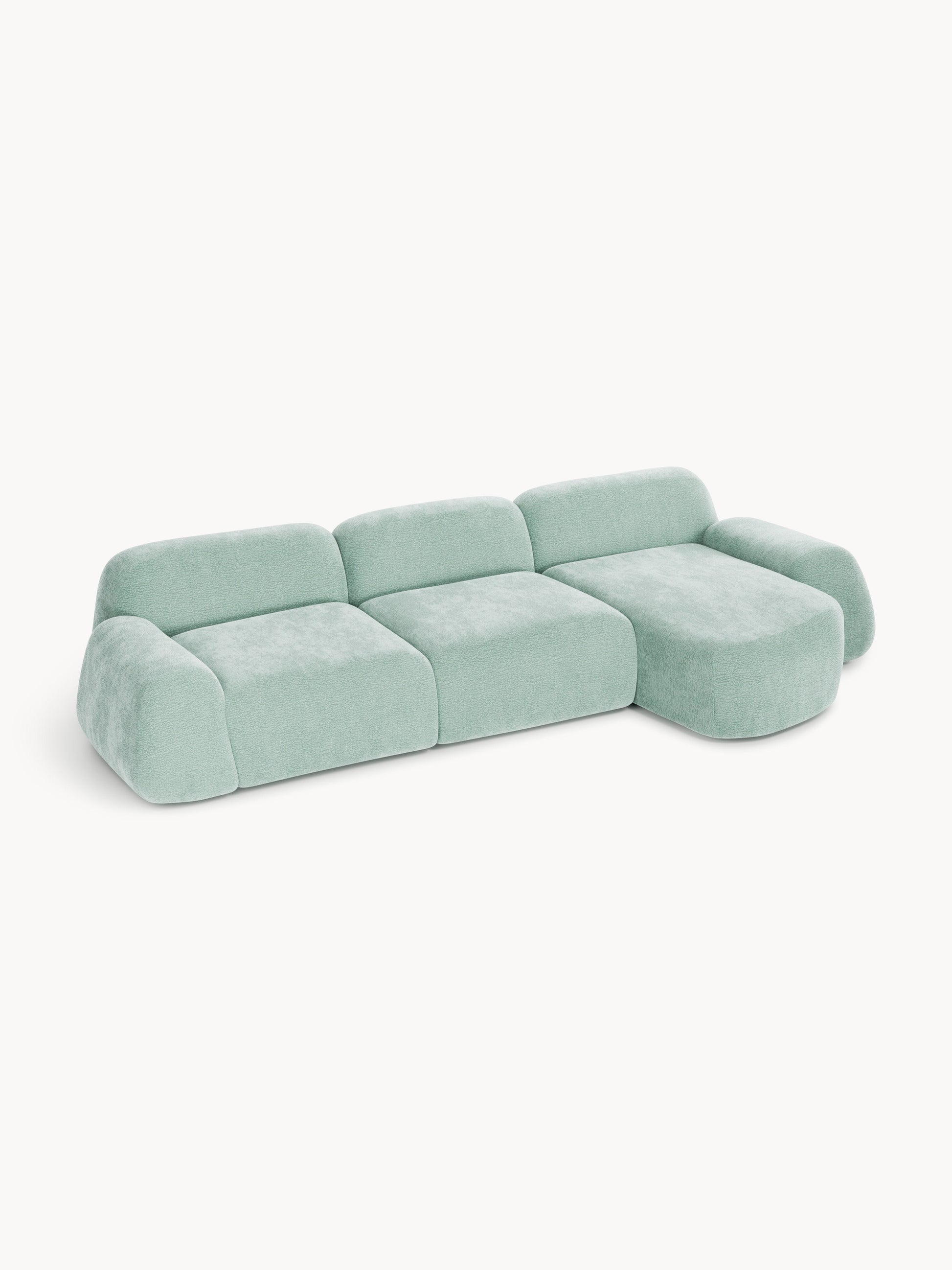 Wolgarth Modular Teddy Corner Sofa (4-Seater)