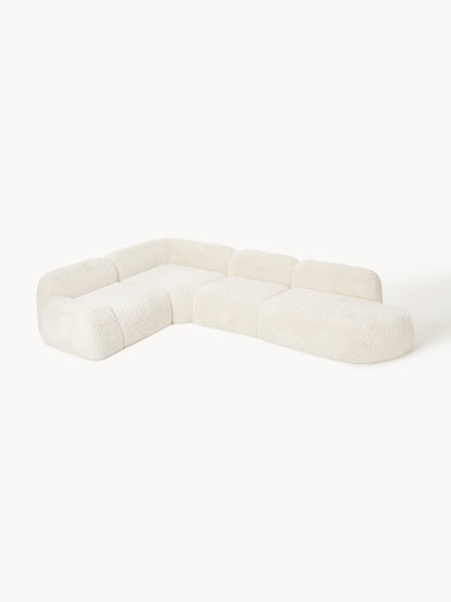 Wolgarth Modular Teddy XL Corner Sofa with Chaise Longue