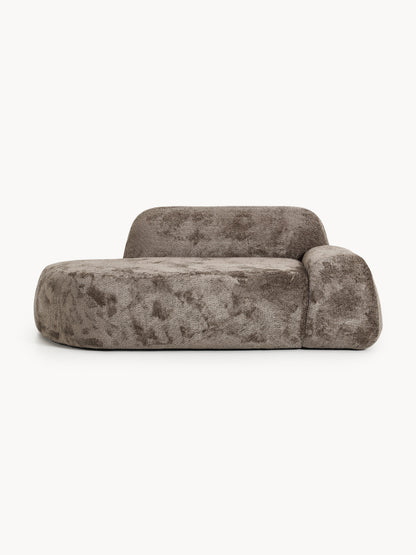 Wolgarth Teddy Bouclé Sofa (2-Seater) with Chaise Longue