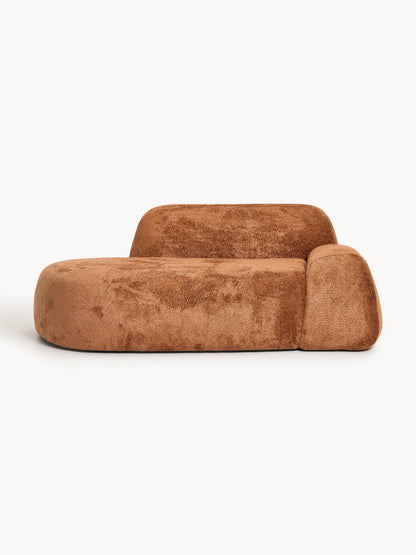 Wolgarth Teddy Bouclé Sofa (2-Seater) with Chaise Longue