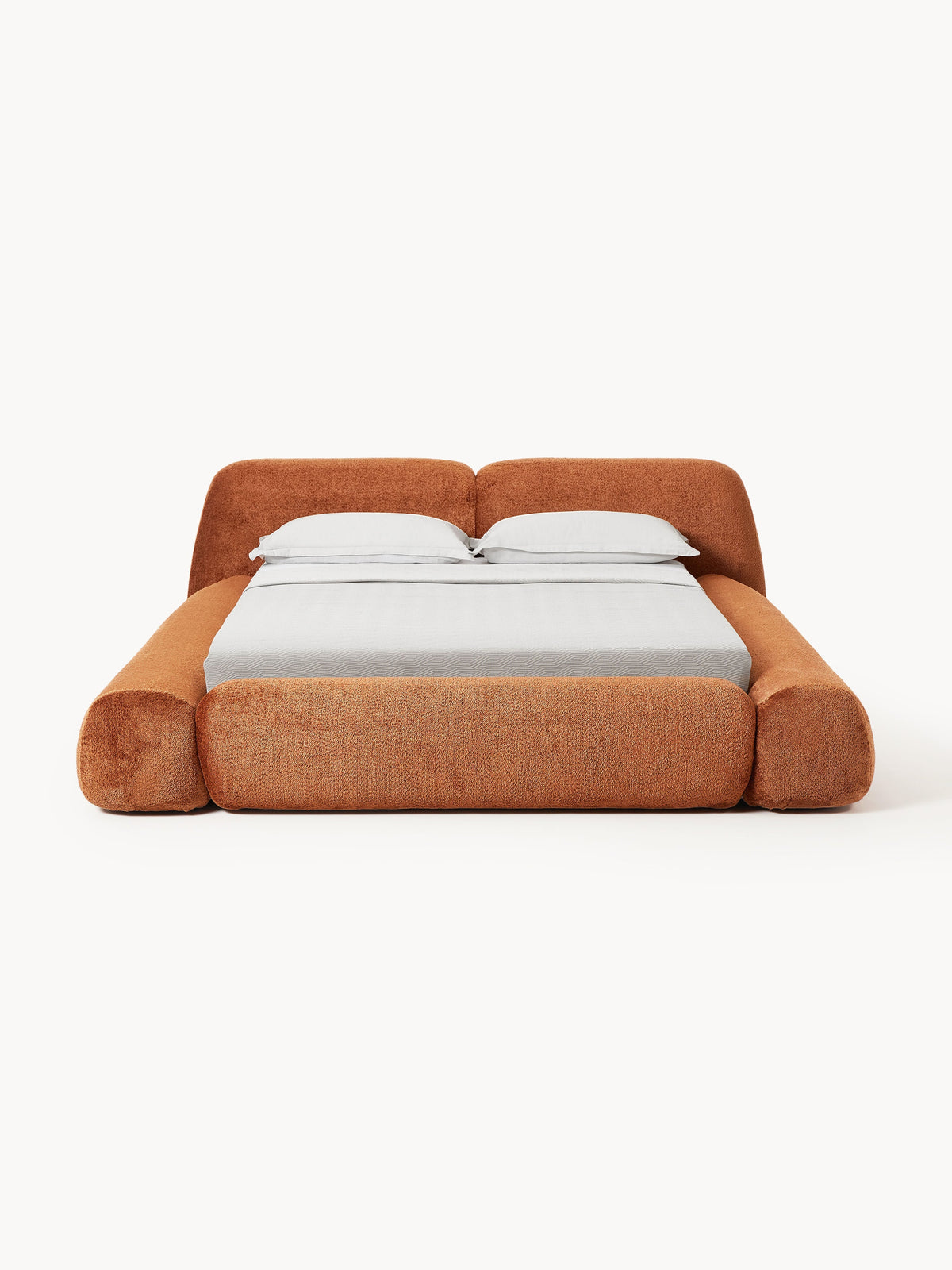 Wolgarth Teddy Bouclé Upholstered Bed