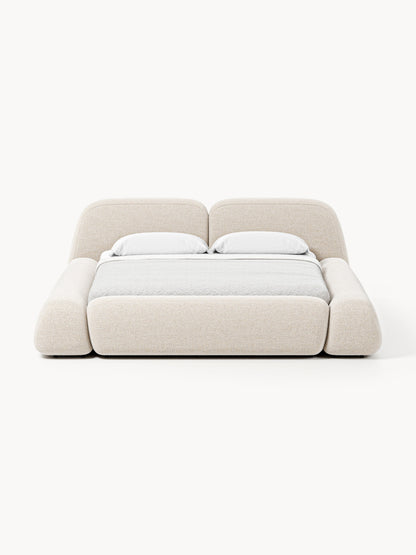Wolgarth Upholstered Bed in Bouclé